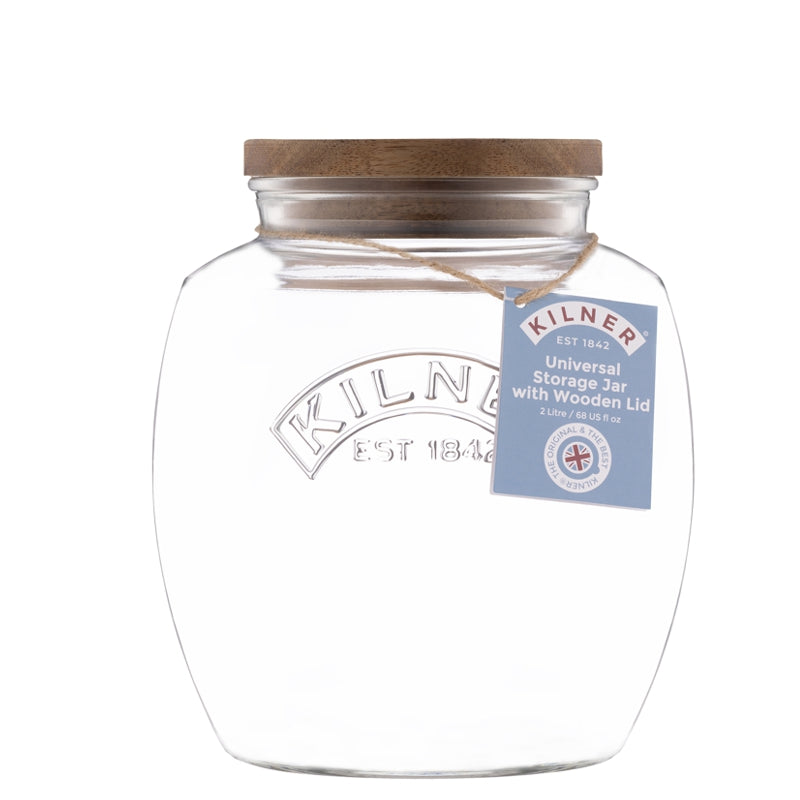 Kilner Push-Top Storage Jar - 2L
