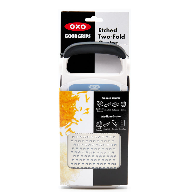 OXO Good Grips Etched Two-Fold Grater