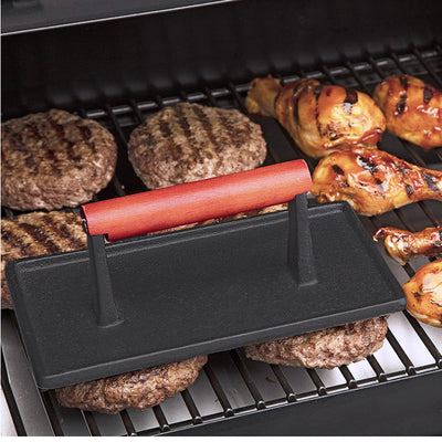 BBQ Cast Iron Grill Press