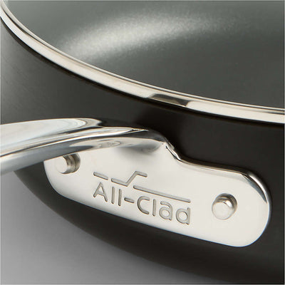 All Clad Non Stick Sauté  Pan With Lid - 4QT