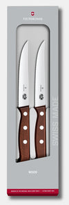 Victorinox Wood Steak Knives - Set of 2