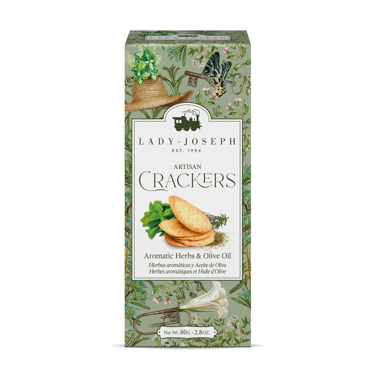 Lady Joseph Aromatic Herbs & Olive Oil Crackers