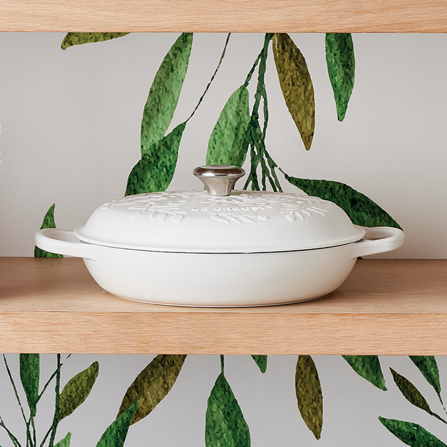 Le Creuset Olive Branch Braiser - 3.5L