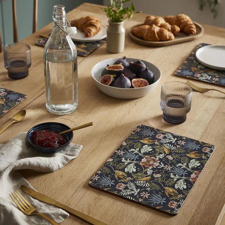 Finch & Flower Placemat - Set of 4