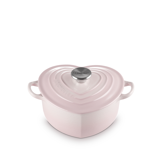 LE CREUSET ハート型 鍋 SHELL PINK 20センチ Buy Heart Dish Shell Pink 20cm SS Knob for MYR 1260.00 | Le