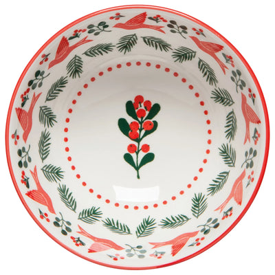 Winterberry Stamped Bowl - 4 Inch