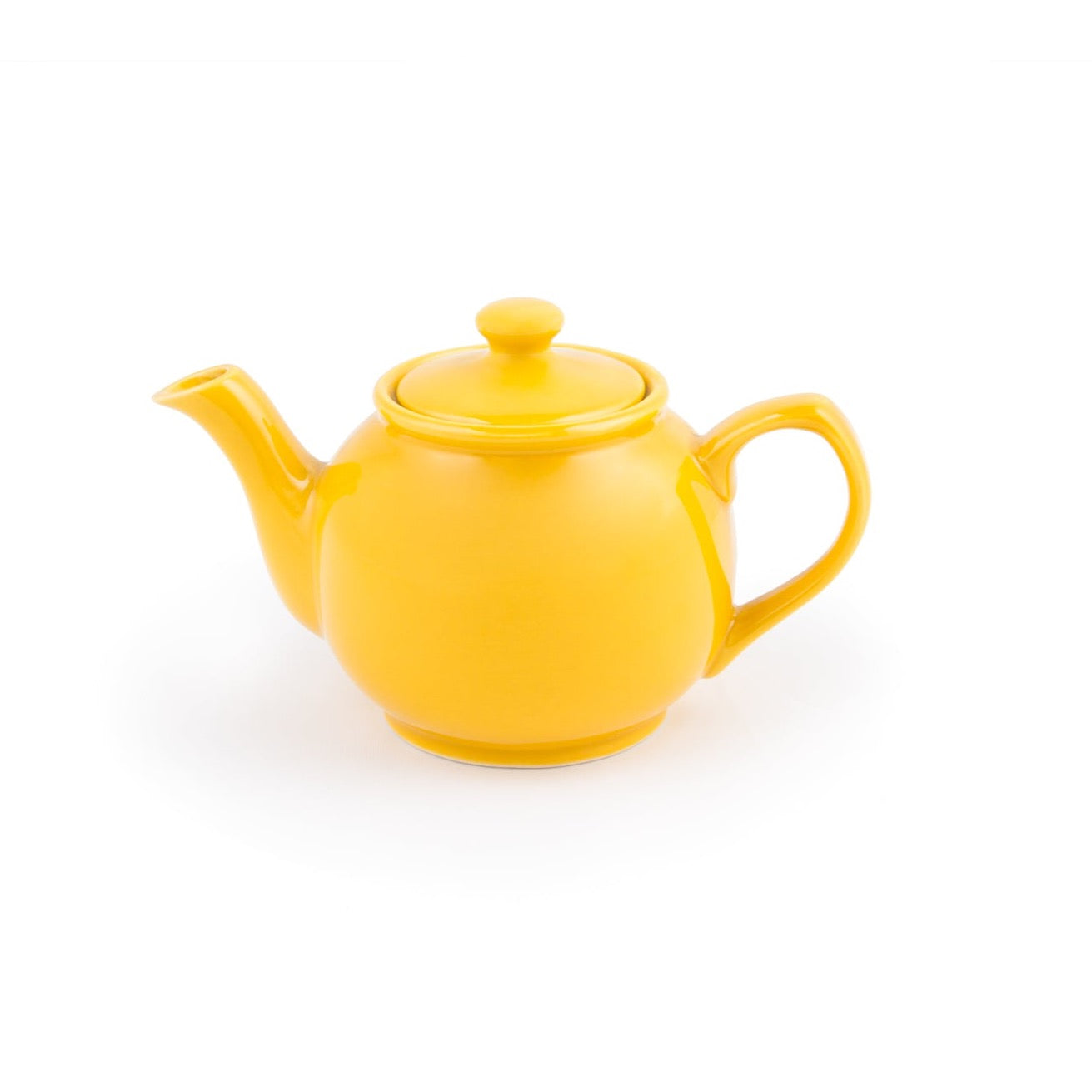 Yellow Earthenware Teapot - 37 Ounce