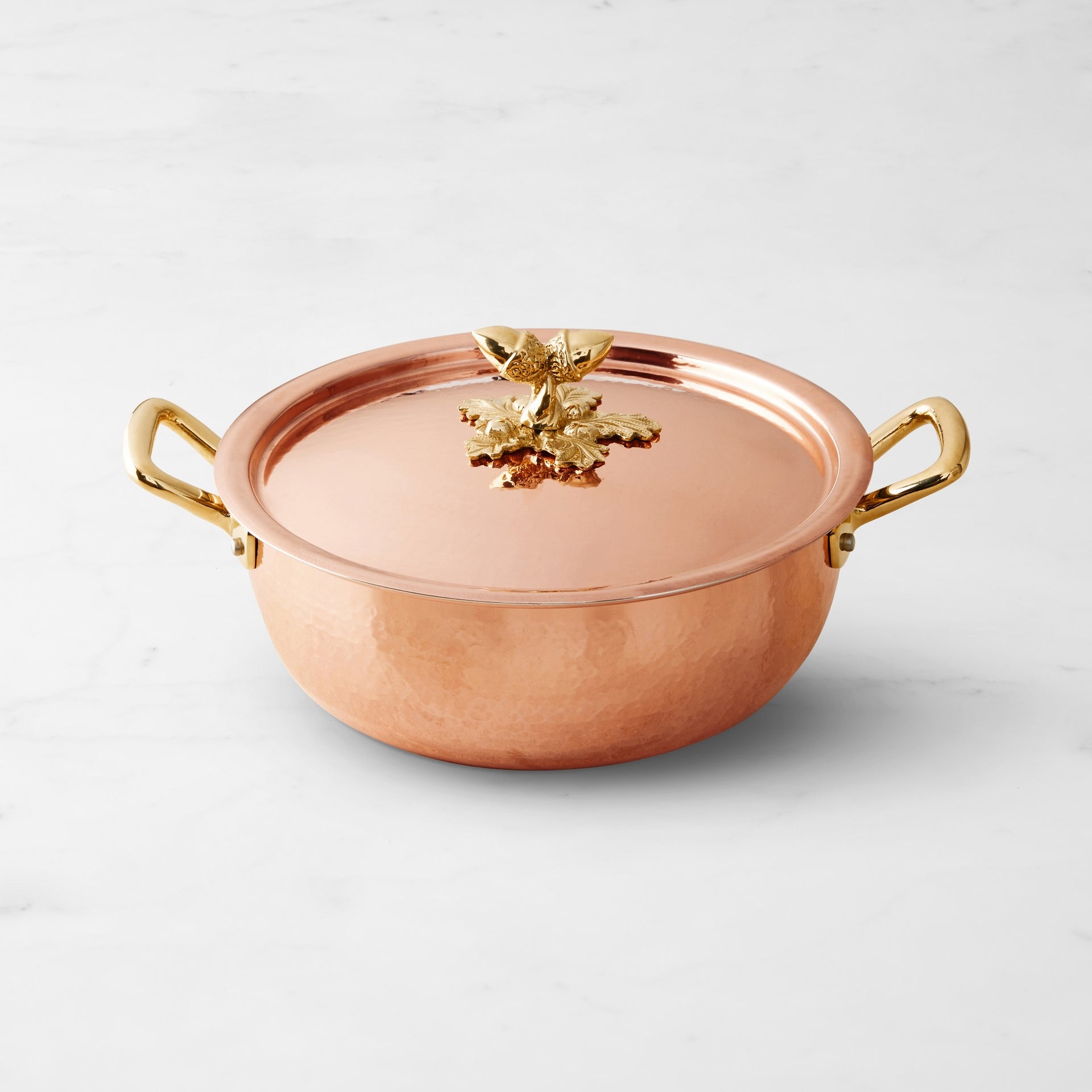 Ruffoni Two Handled Chef's Braiser with Acorn Knob