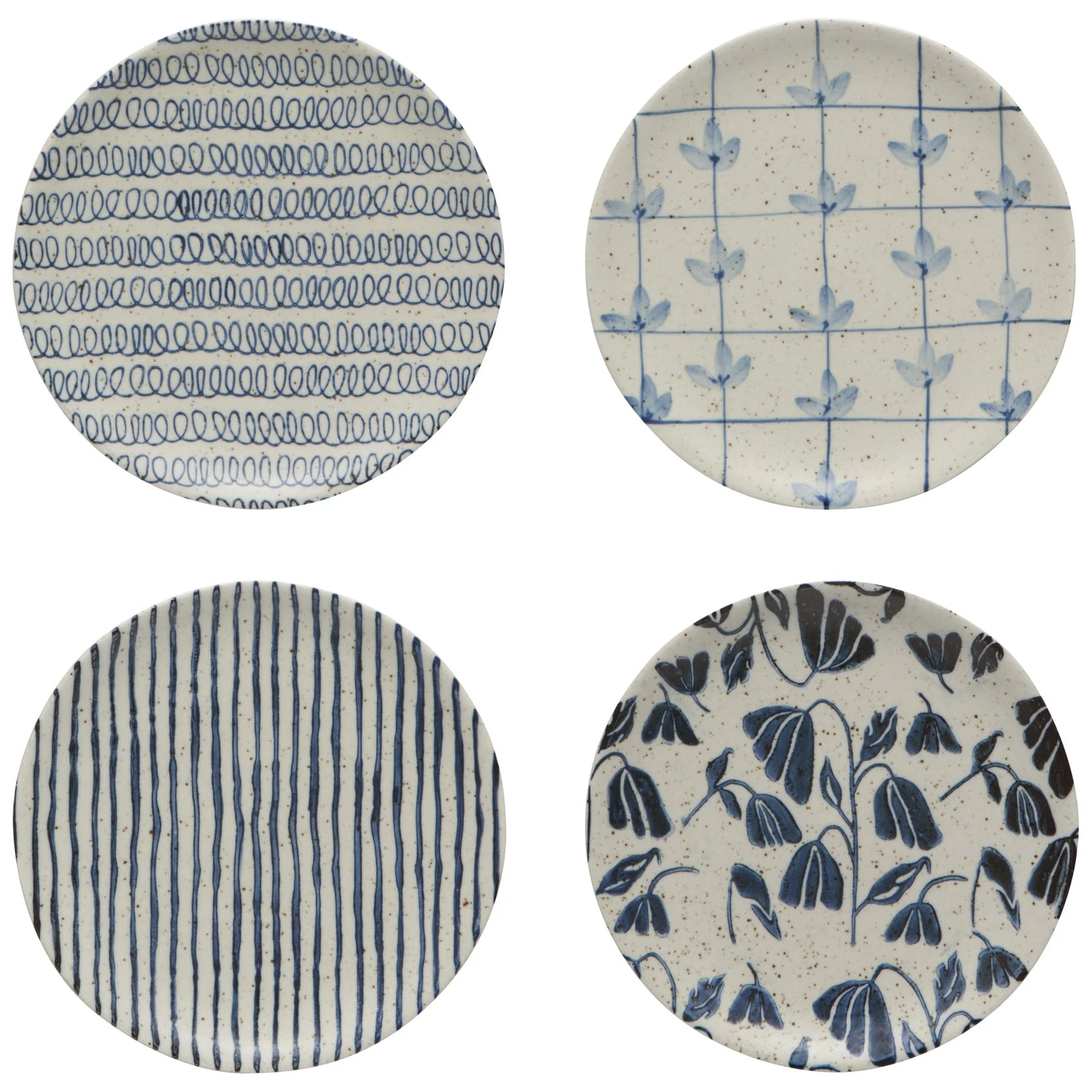 Bundle Element Appetizer Plates - Set of 4