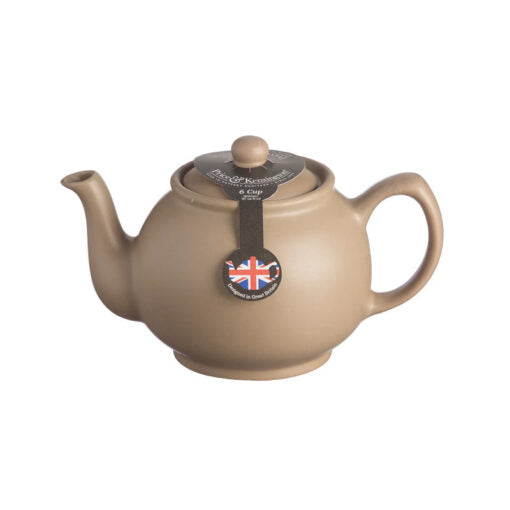 Price & Kensington Matte Taupe Teapot - 6 Cup