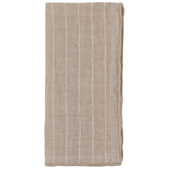 Dove Gray Double Weave Napkins - Set of 4