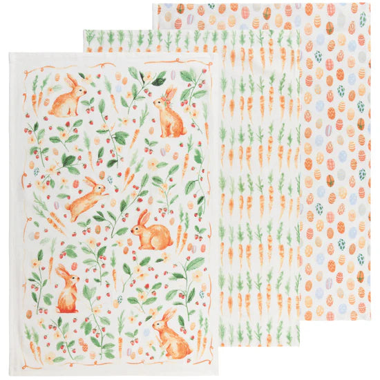 Easter Meadow Baker's Floursacks - Set of 3