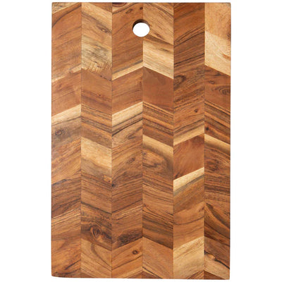 Acacia Chevron Serving Board - 15.5 in