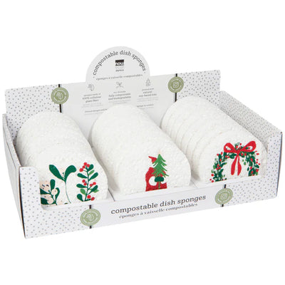 Tis the Season Compostable Sponges