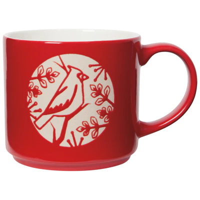 Good Tidings Cardinal Stacking Mug