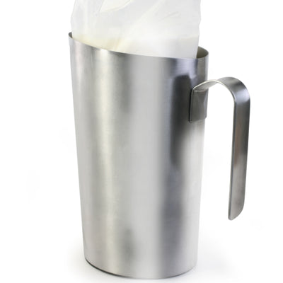 Danesco Milk Bag Holder Stainless Steel