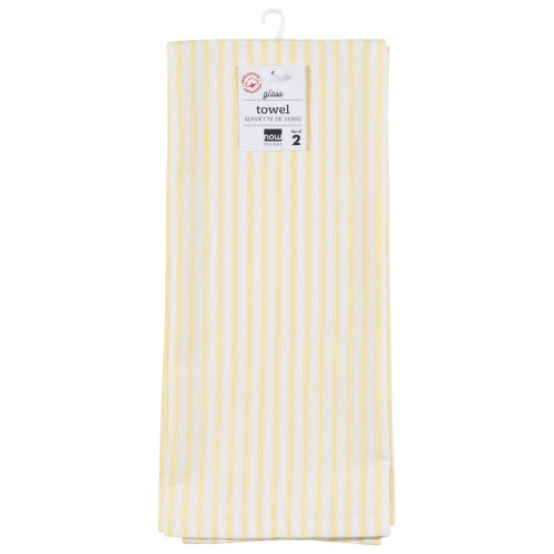 Now Designs Lemon Glass Towel 2pk