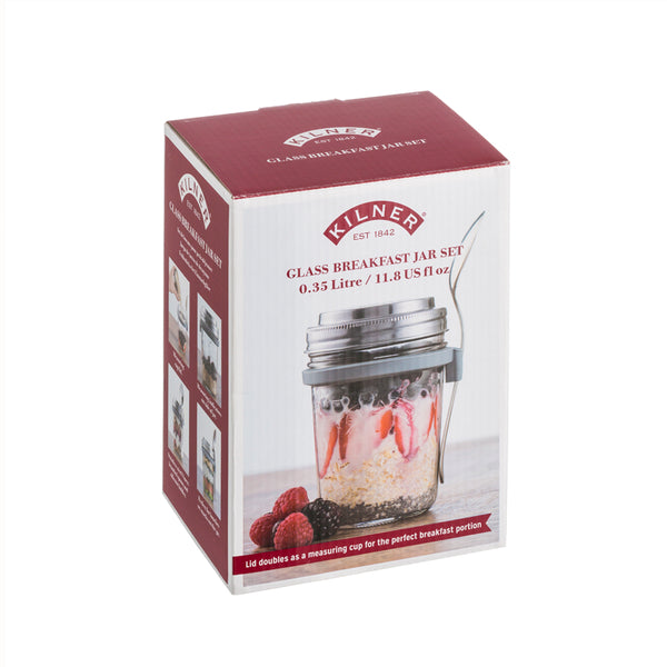 Kilner Breakfast Jar Set - 350ml