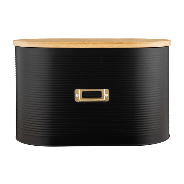 Black Bread Bin  - 10.5L