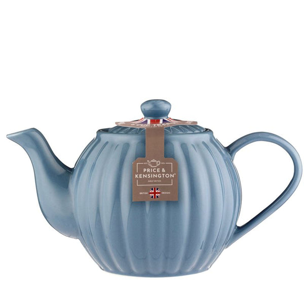 Price & Kensington  Luxe Blue Teapot - 6 Cup