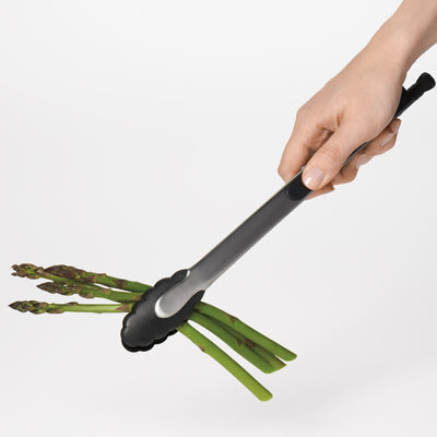 OXO Good Grips Steel Tongs With Nylon Heads - 12