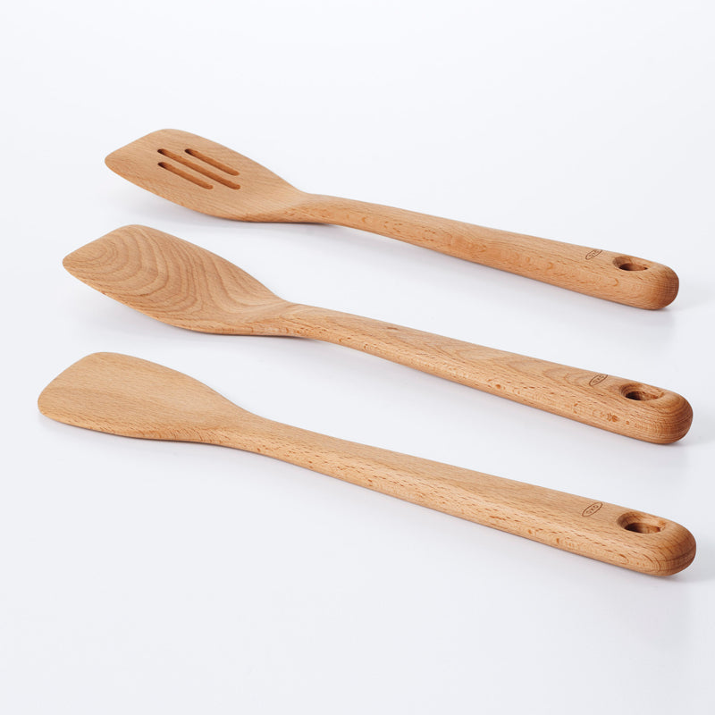 OXO Good Grips 3-Piece Wooden Turner Set