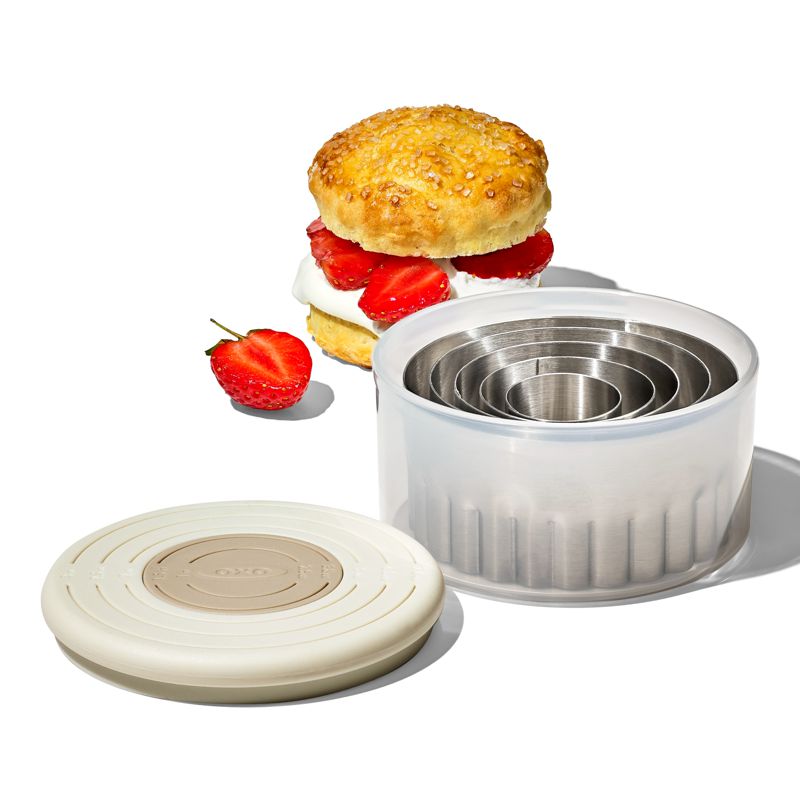 OXO Good Grips Double Sided Cookie & Biscuit Cutter Set