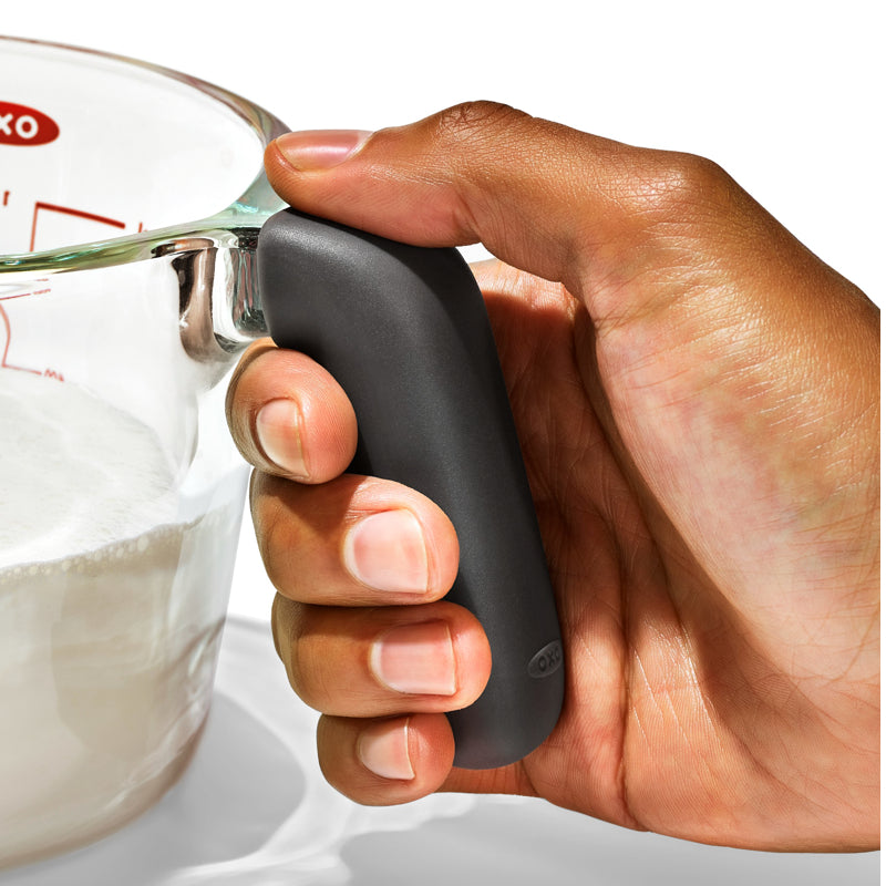 OXO Good Grips Glass Measuring Cup with Silicone Lid - 2 Cup