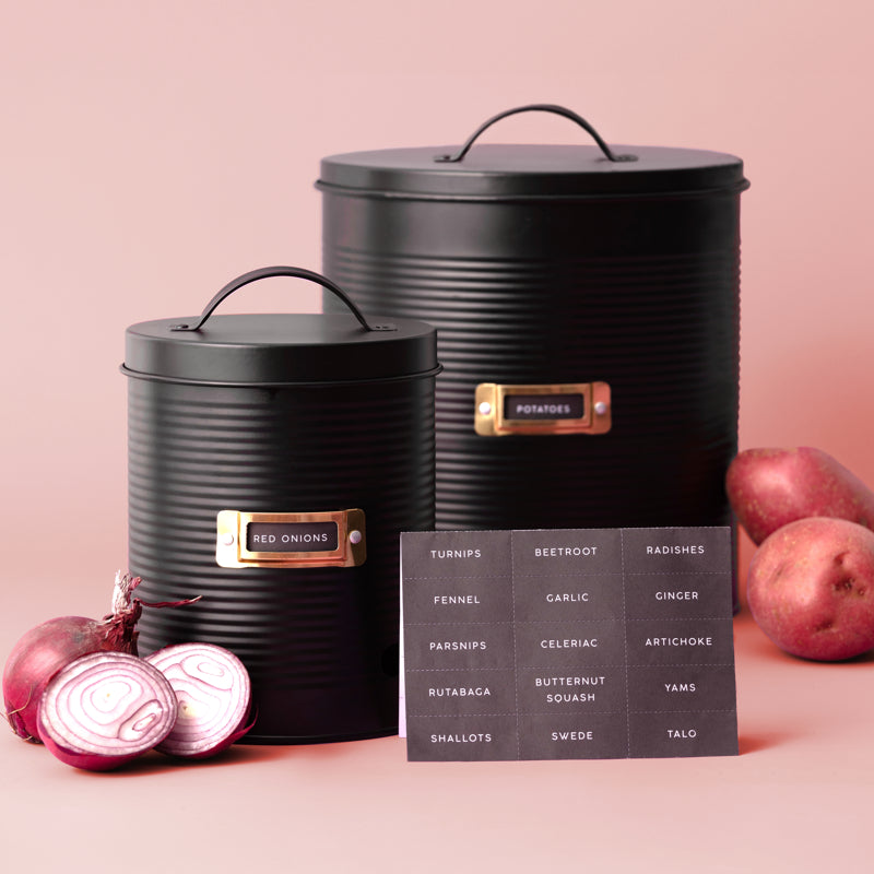 Root Vegetable Storage Bins - set of 2