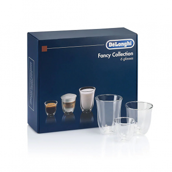 DeLongi Fancy Collection Espresso Cups 6pc