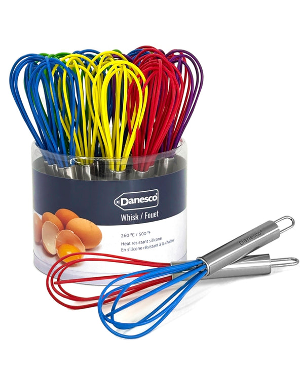 Colourful Mini Silicone Whisk