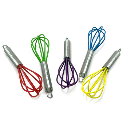 Colourful Mini Silicone Whisk