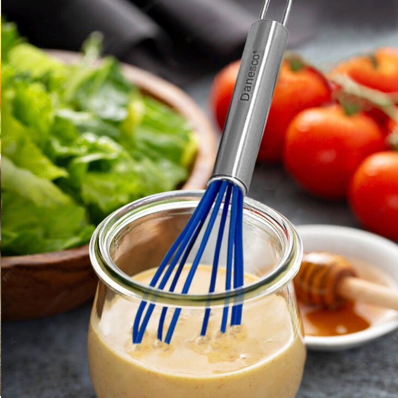 Colourful Mini Silicone Whisk