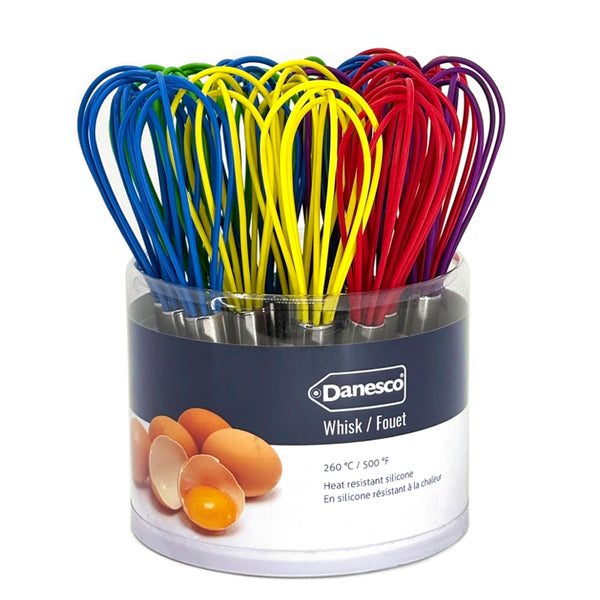 Colourful Mini Silicone Whisk