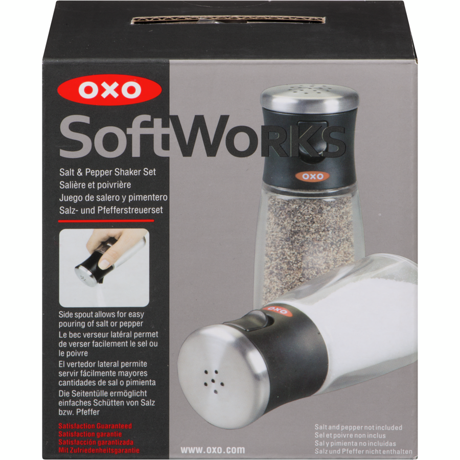 OXO SoftWorks Salt & Pepper Shaker Set