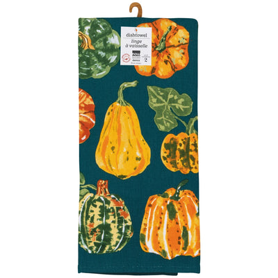 Harvest Gourds Dishtowels - Set of 2