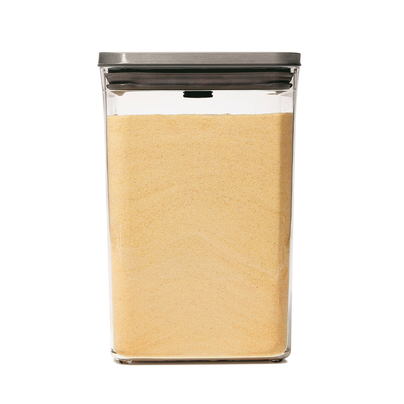 OXO Good Grips Steel Pop Container - Big Square Medium (4.4 Qt.)