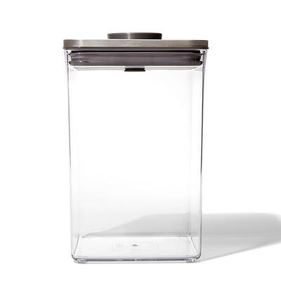 OXO Good Grips Steel Pop Container - Big Square Medium (4.4 Qt.)