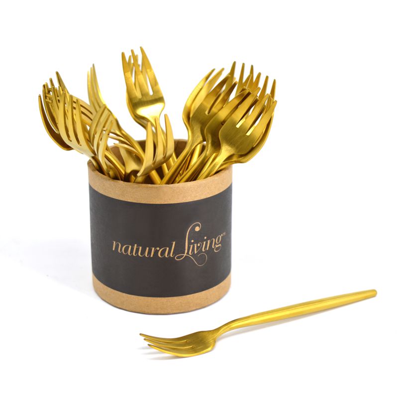 Small Gold Forks