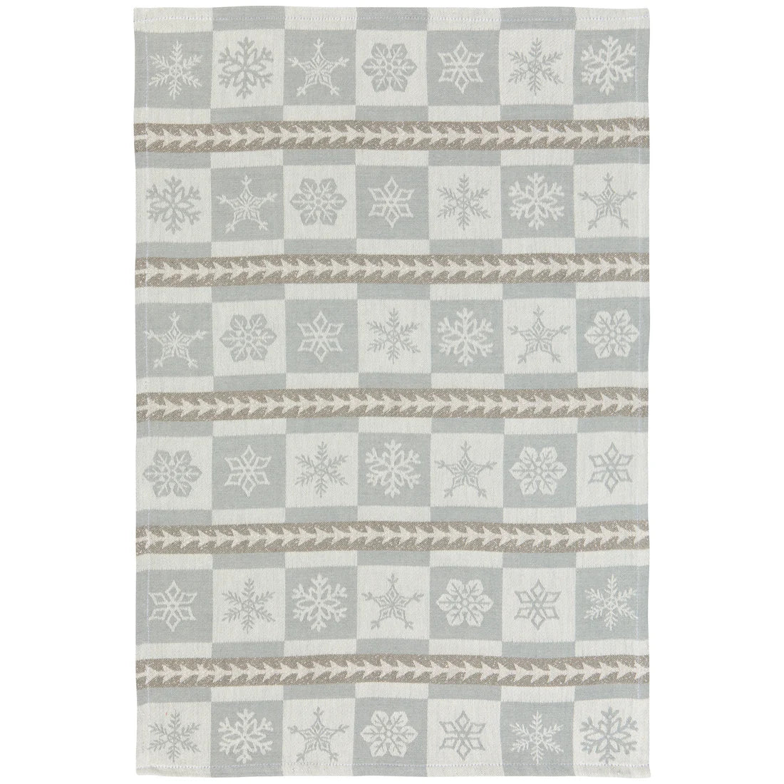 Snowfall Jacquard Christmas Dishtowel
