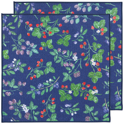 Berry Bramble Recycled Microfibre Dishcloths - Set of 2