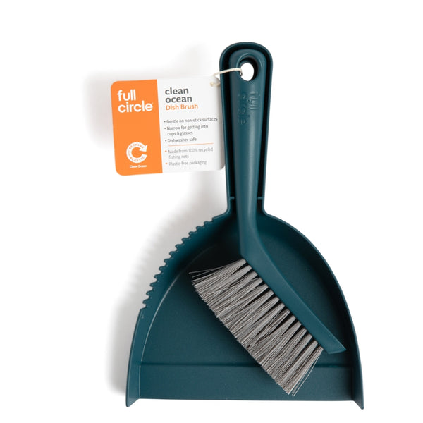 Clean Ocean Dust Pan Set