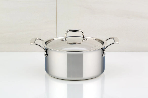 Meyer SuperSteel Tri-Ply Clad Stainless Steel 9L Dutch Oven with cover