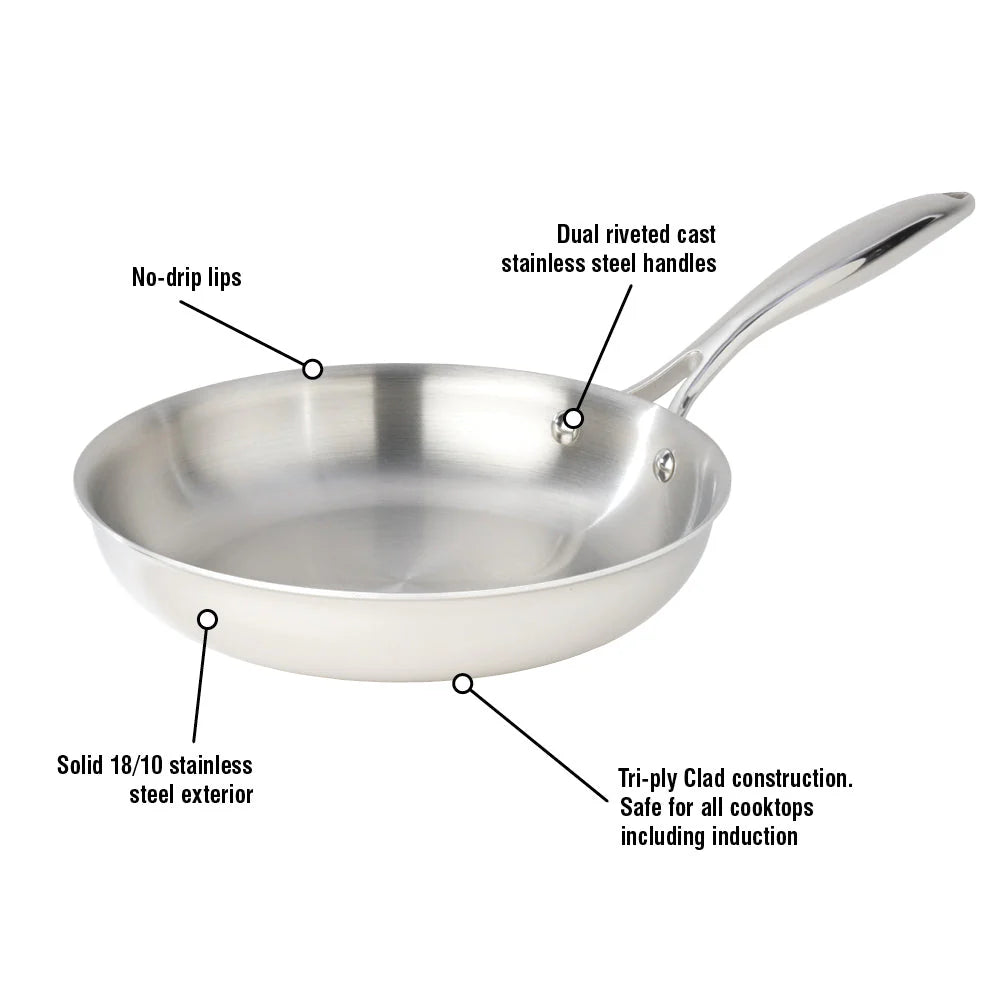 Meyer SuperSteel Tri-Ply Clad Stainless Steel 24cm/9.5