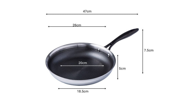Meyer HybridClad Stainless Steel 24cm/9.5