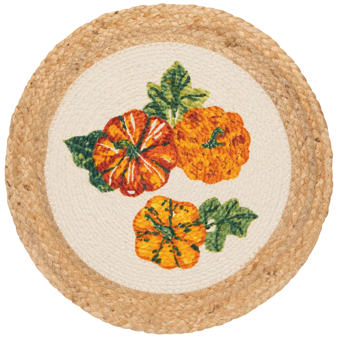 Harvest Gourds Braided Placemat