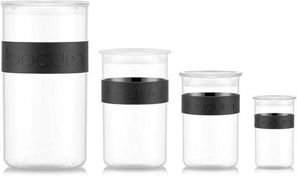 Bodum Clear Storage Jars - Set of 12