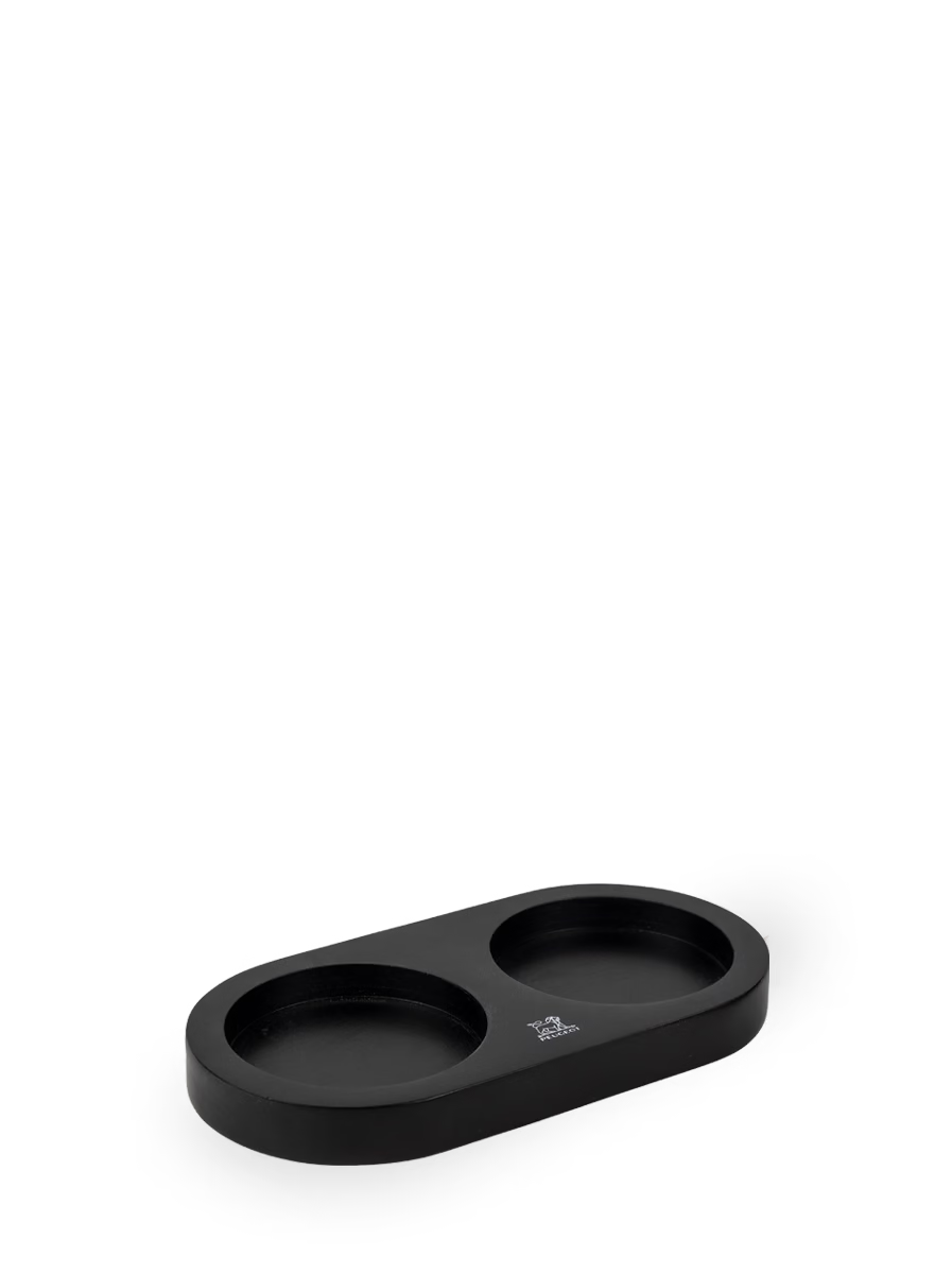 Peugeot Linea Mill Tray Bamboo - Matte Black