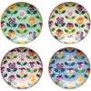 Pansy Appetizer Plates