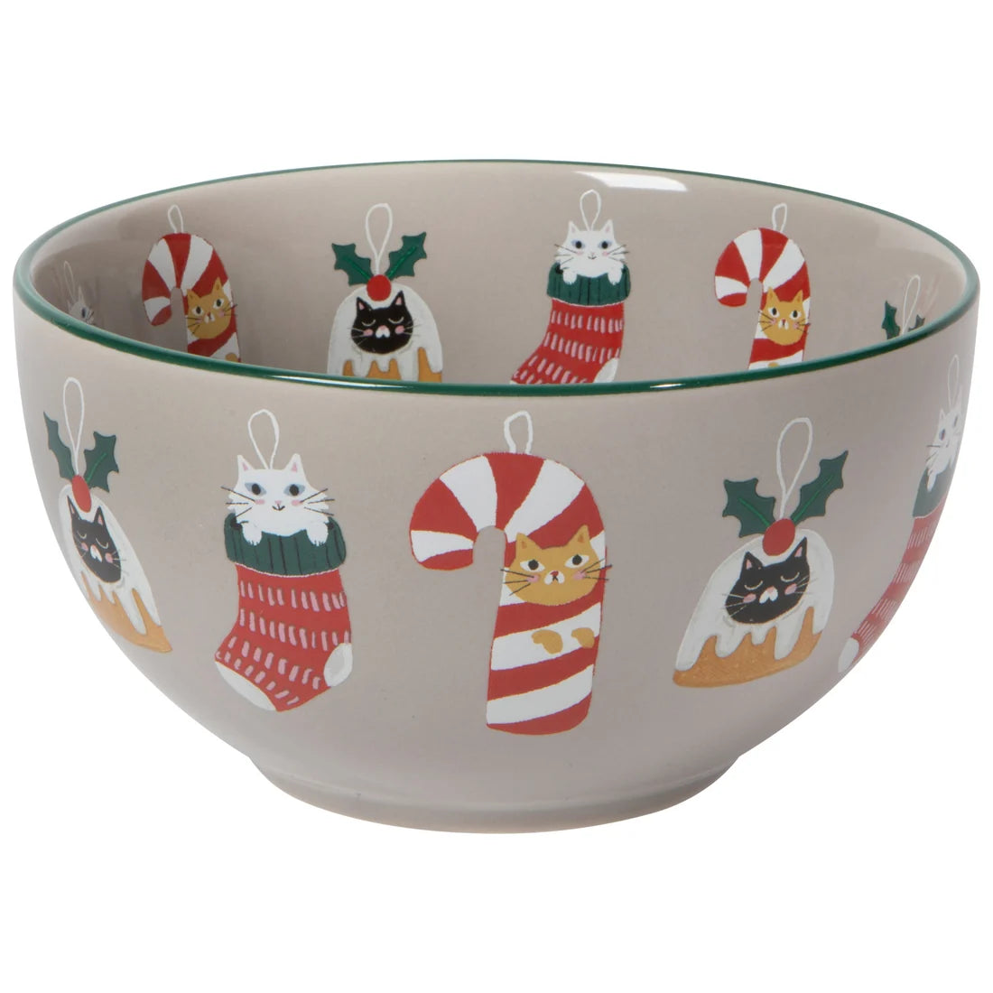 Bauble Cats Christmas Bowls